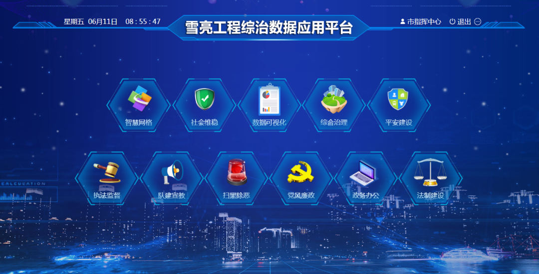 秦皇島雪亮工程綜治應(yīng)用數(shù)據(jù)平臺(tái)驗(yàn)收?qǐng)A滿成功